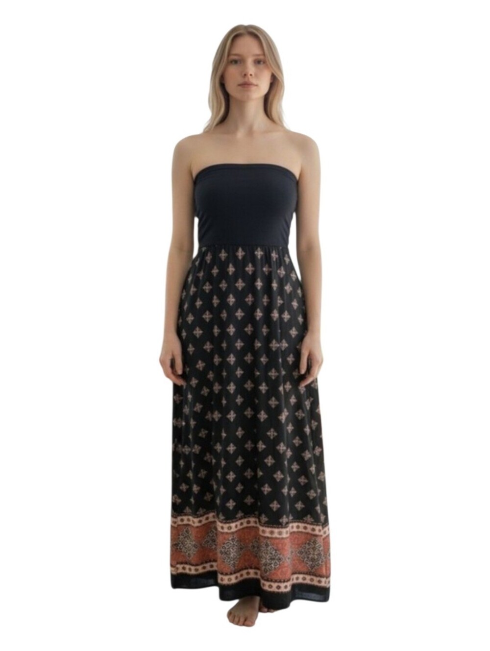 Eclipse Sleeveless Maxi Dress OR Midi Skirt